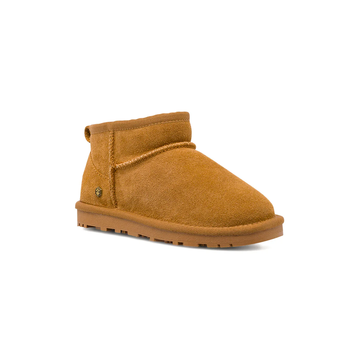 Stivaletti imbottiti Lumberjack da Ragazza ocra in suede - Image 2