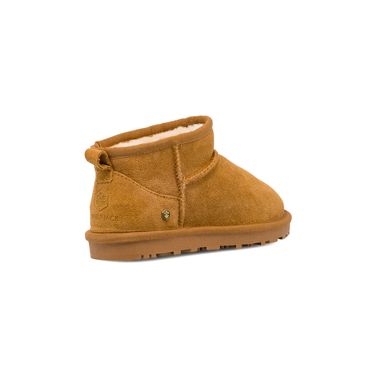 Stivaletti imbottiti Lumberjack da Ragazza ocra in suede - Image 3