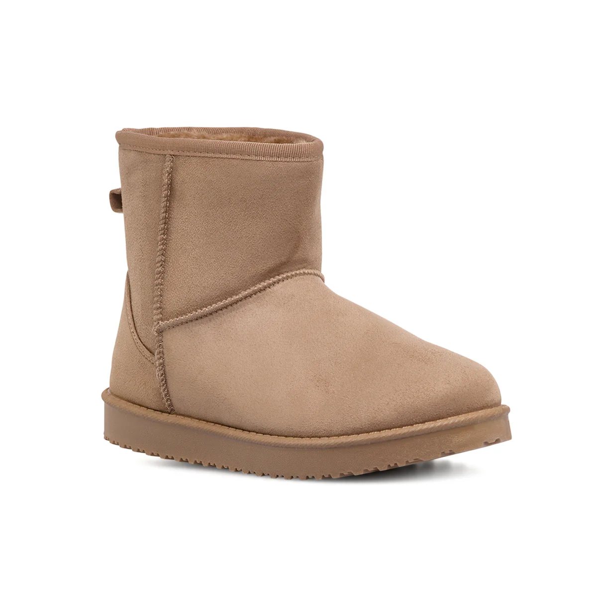 Stivaletti khaki da donna con interno in pelliccia sintetica Lora Ferres - Image 2