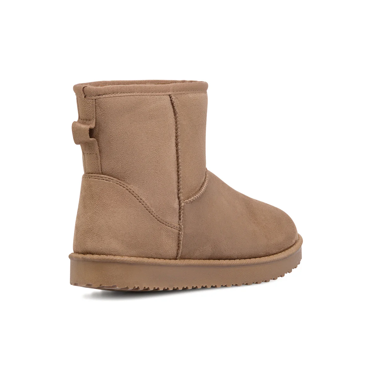 Stivaletti khaki da donna con interno in pelliccia sintetica Lora Ferres - Image 3