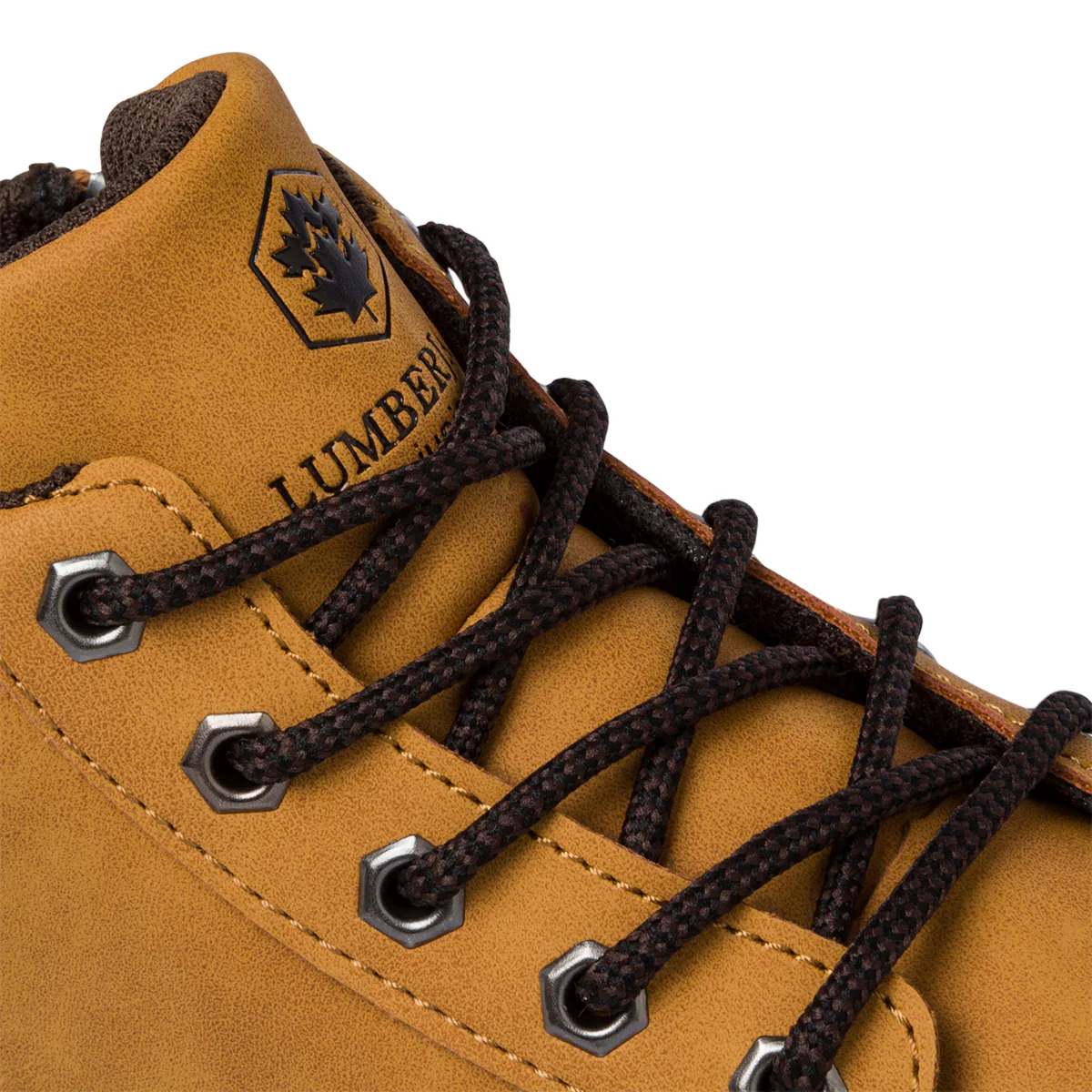 Stivaletti marrone chiaro da bambino Lumberjack King - Image 7