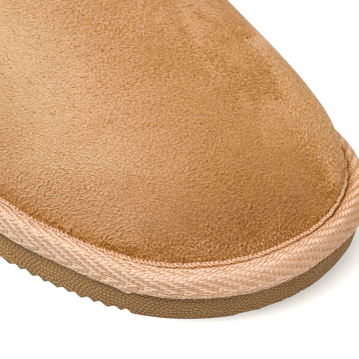 Stivaletti imbottiti ocra da bambina con pelliccia Le scarpe di Alice - Image 5