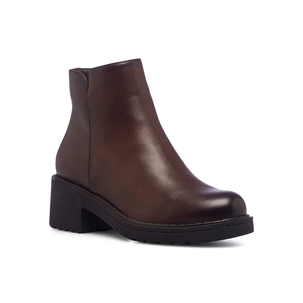 Stivaletti marroni da donna con tacco 5 cm Lora Ferres - Image 2