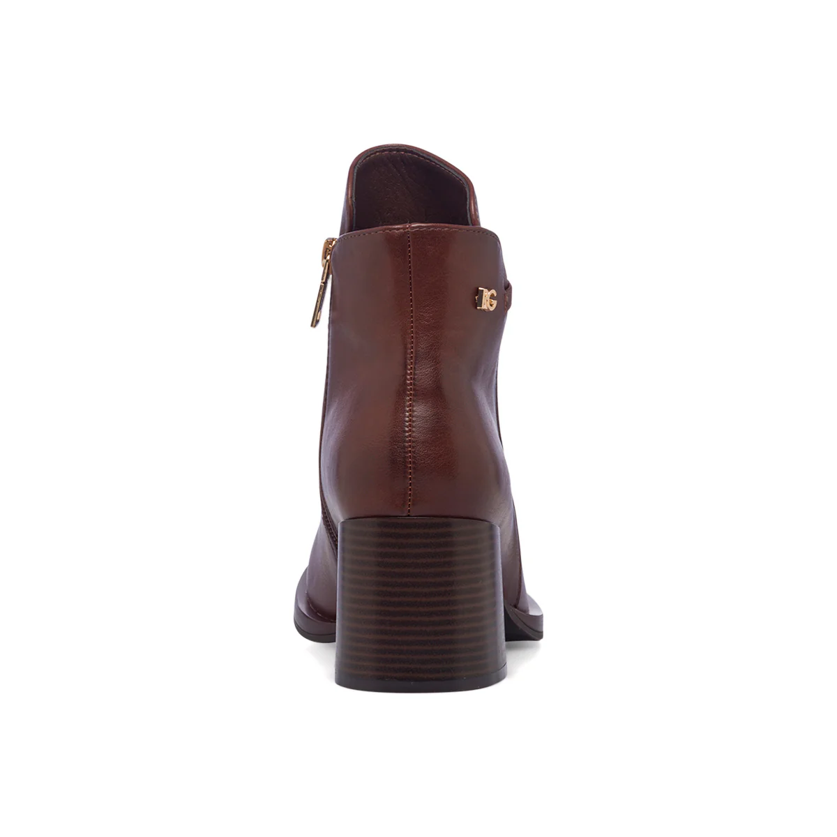 Stivaletti marroni da donna con tacco 6 cm Romeo Gigli Milano - Image 10