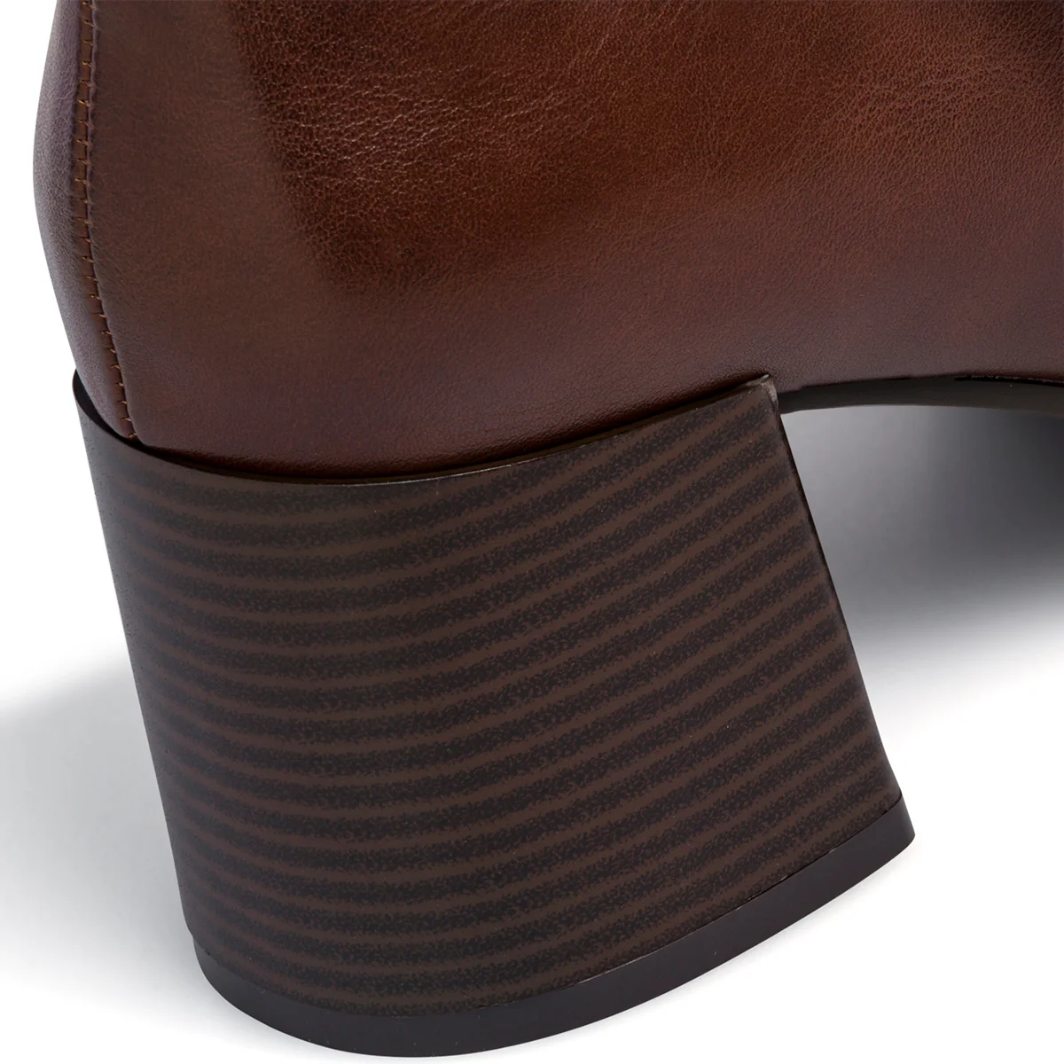 Stivaletti marroni da donna con tacco 6 cm Romeo Gigli Milano - Image 13