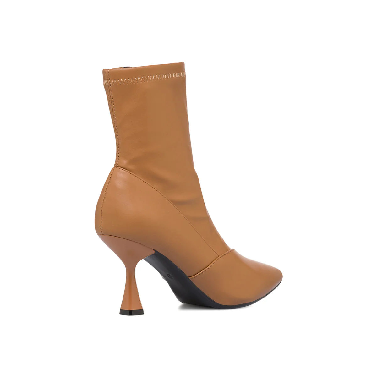 Stivaletti marroni da donna con tacco a rocchetto 8 cm Lora Ferres - Image 3