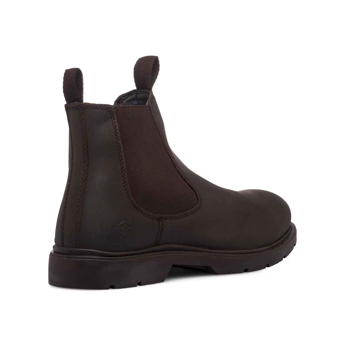 Stivaletti marroni in pelle da uomo con inserti elastici Lumberjack Charlie - Image 3