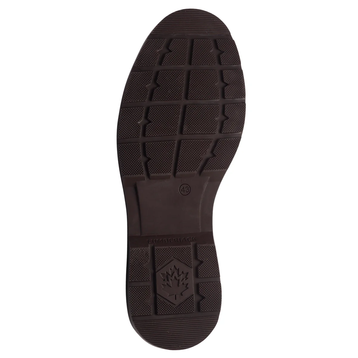 Stivaletti marroni in pelle da uomo con inserti elastici Lumberjack Charlie - Image 4