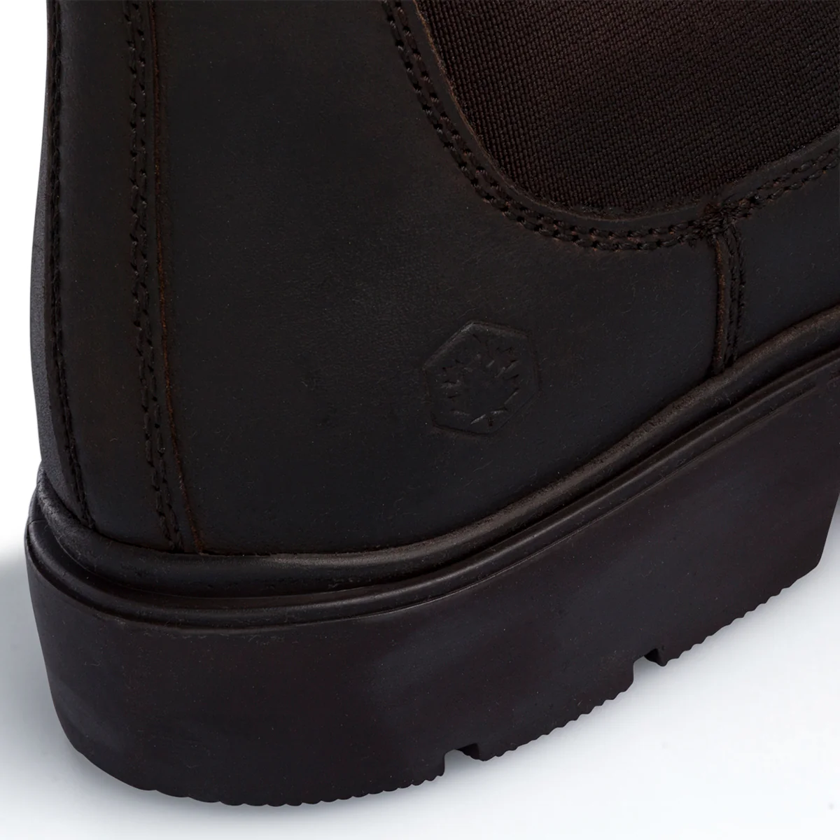 Stivaletti marroni in pelle da uomo con inserti elastici Lumberjack Charlie - Image 7