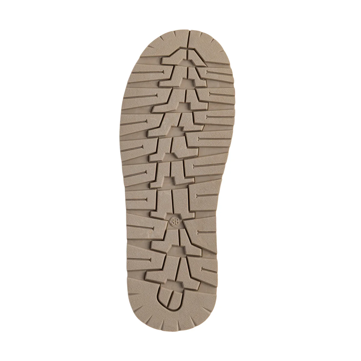 Stivaletti mini boots platform da donna taupe Solo Soprani imbottiti - Image 4