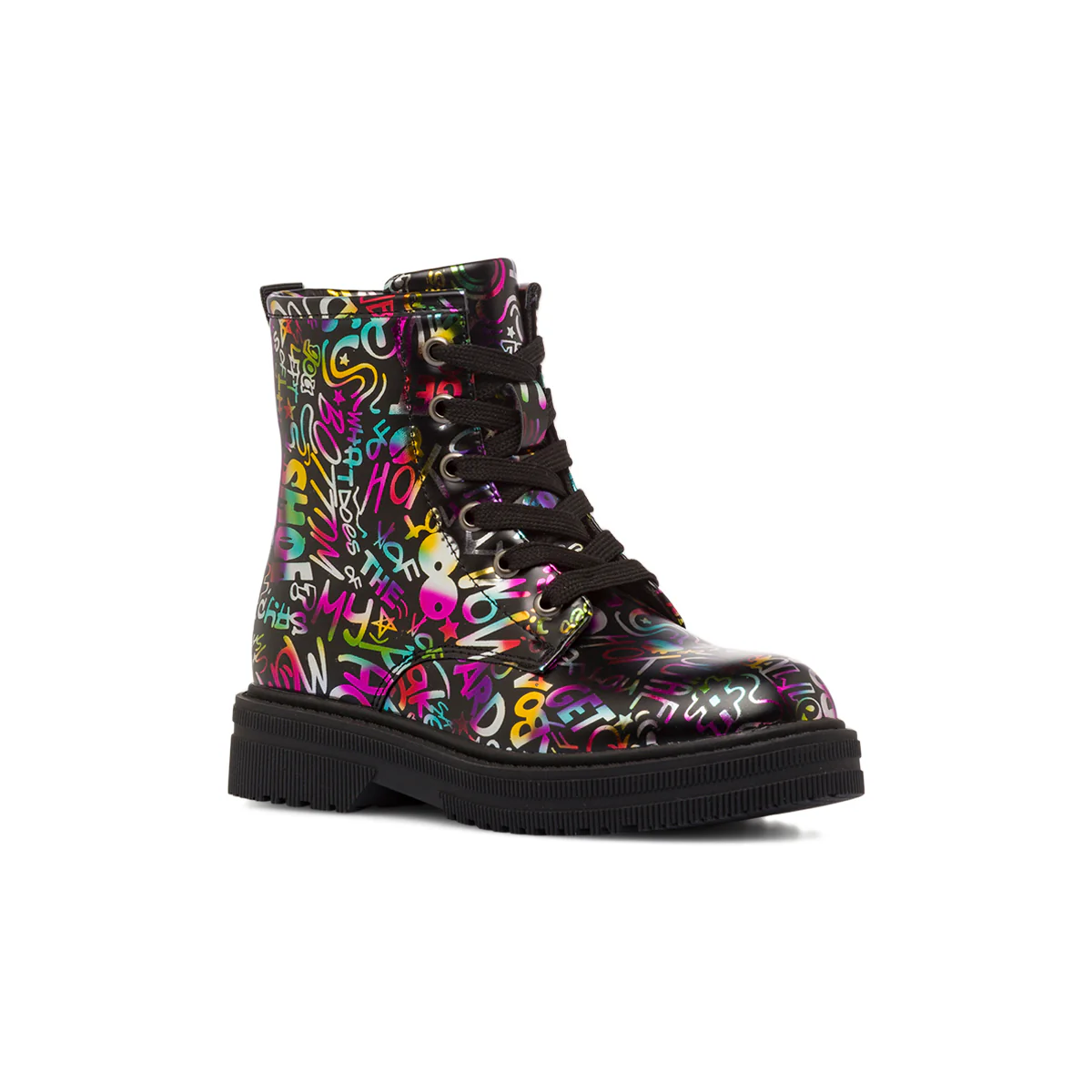 Stivaletti multicolori da Ragazza con stampa graffiti Dieci Baci - Image 2