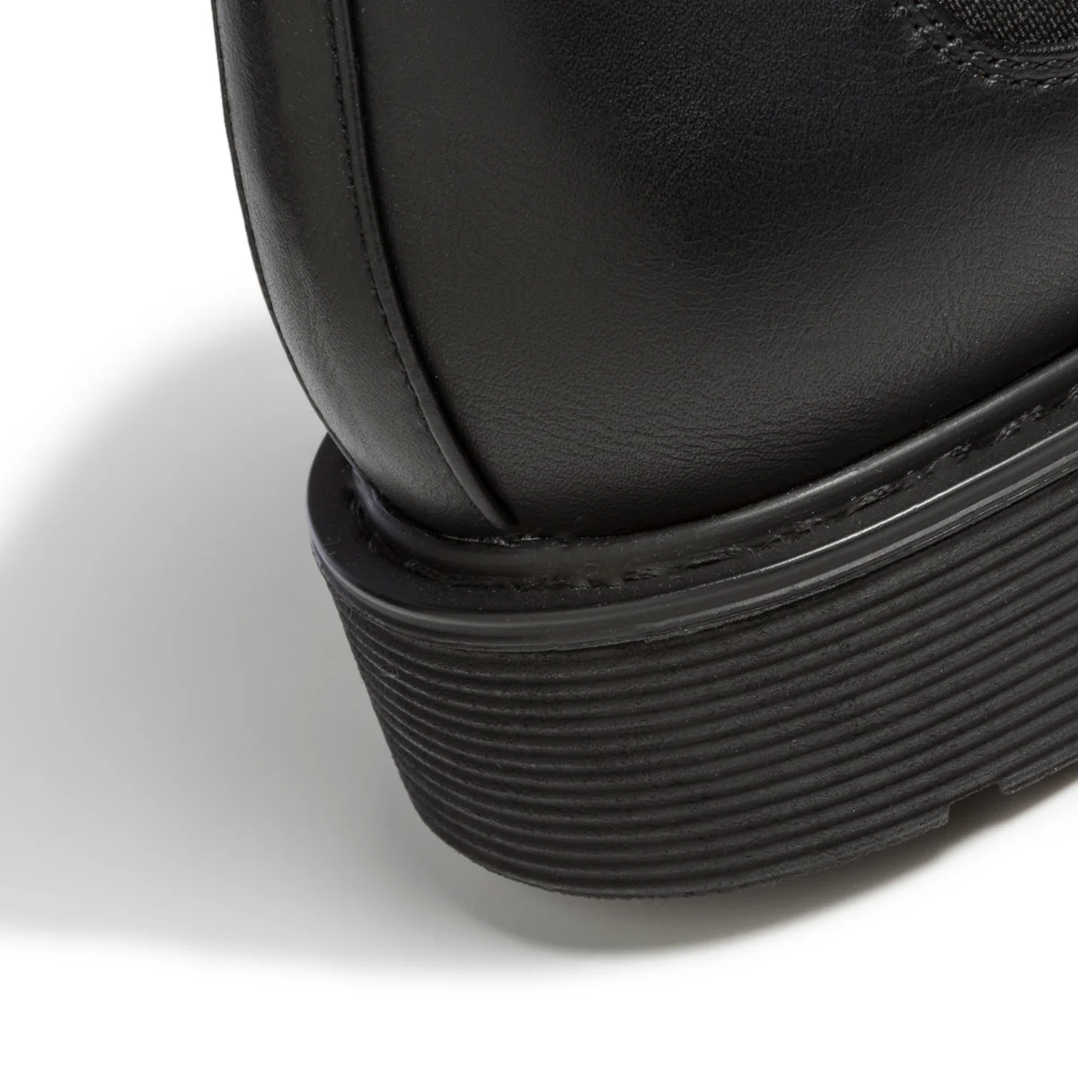 Stivaletti neri con inserti elastici laterali Riflessi Urbani - Image 7