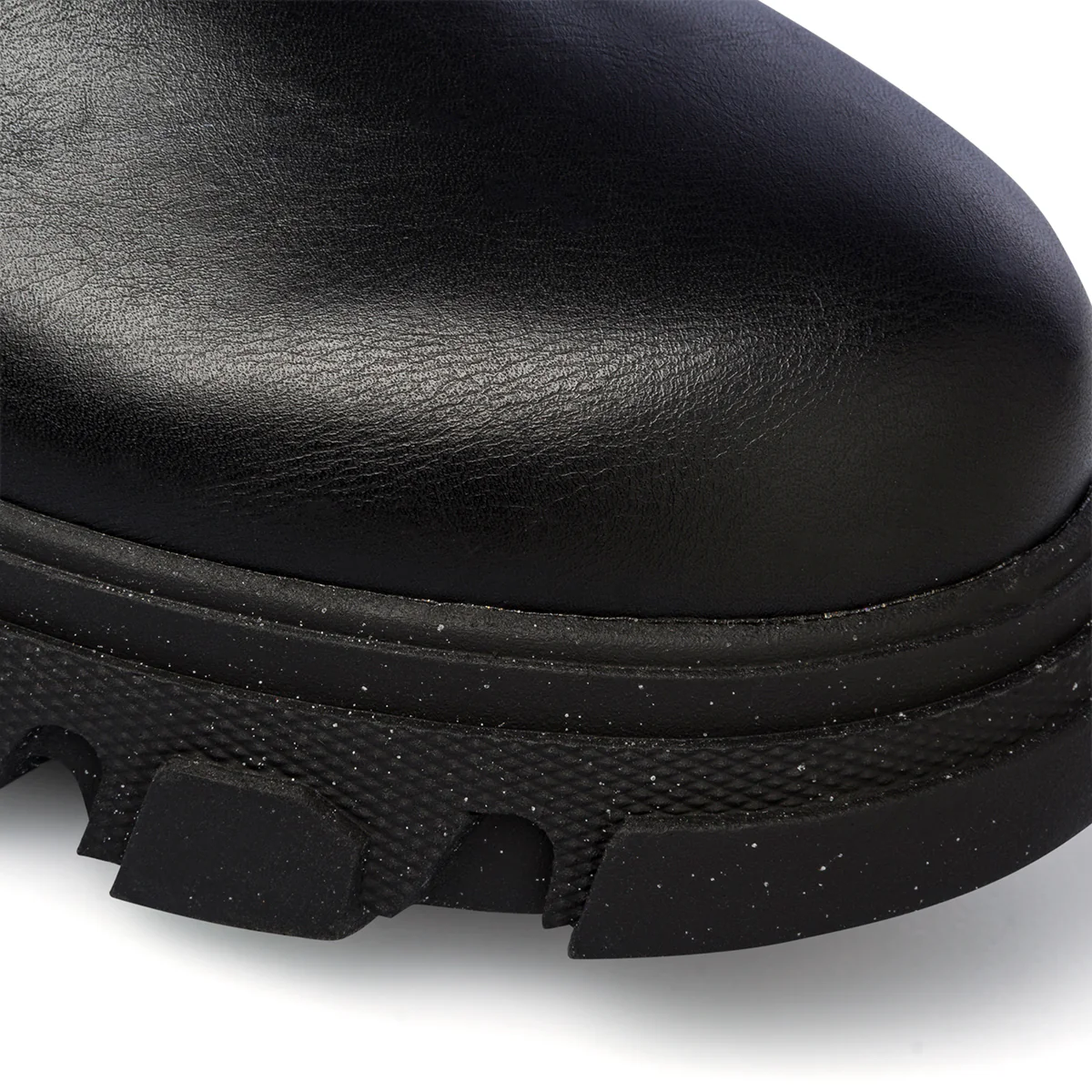 Stivaletti neri con inserti elastici Swish Jeans - Image 5