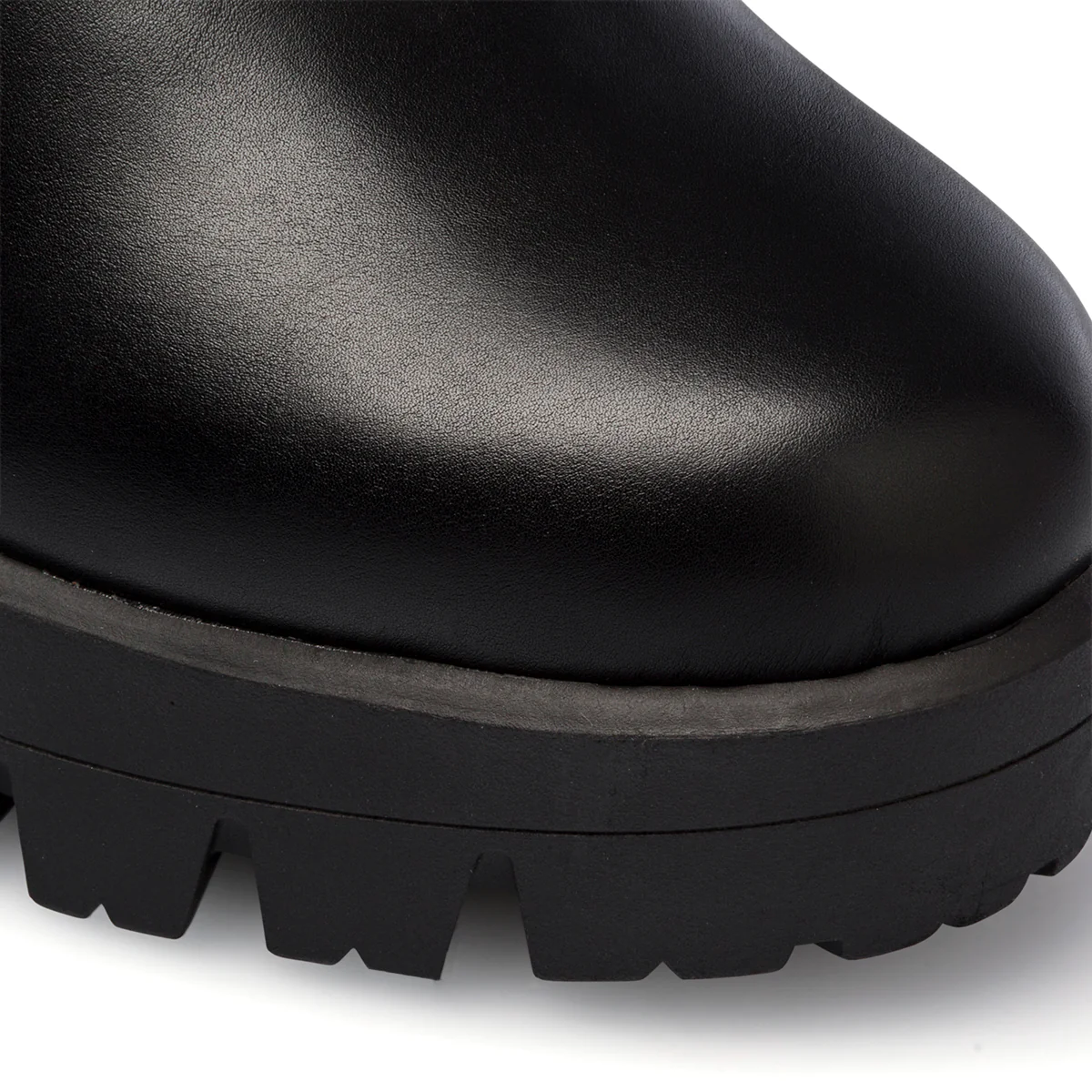 Stivaletti neri con tacco 10 cm e maxi-catena Lora Ferres - Image 16