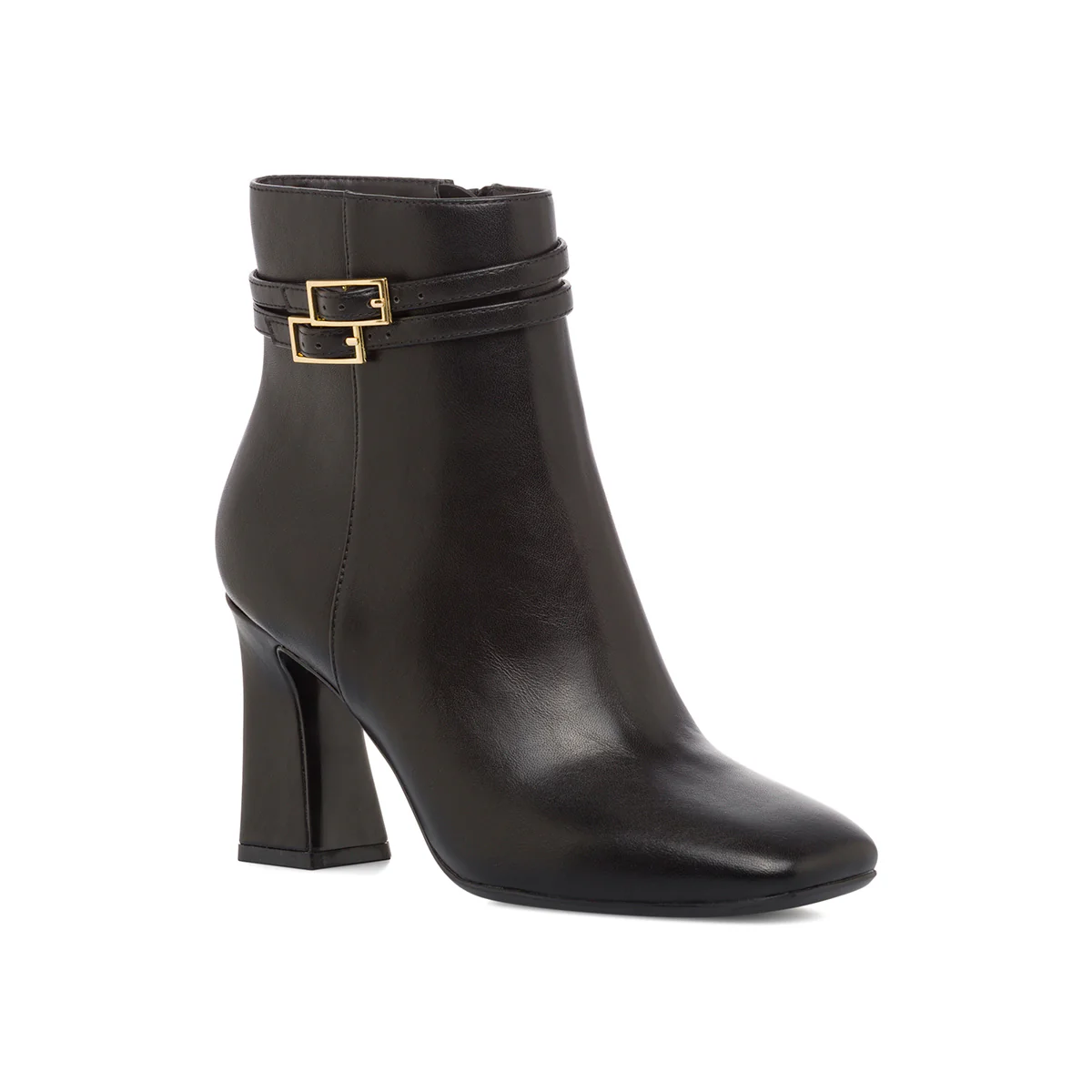 Stivaletti eleganti neri da donna con tacco campana 8,5 cm e cinturino Swish Jeans - Image 2