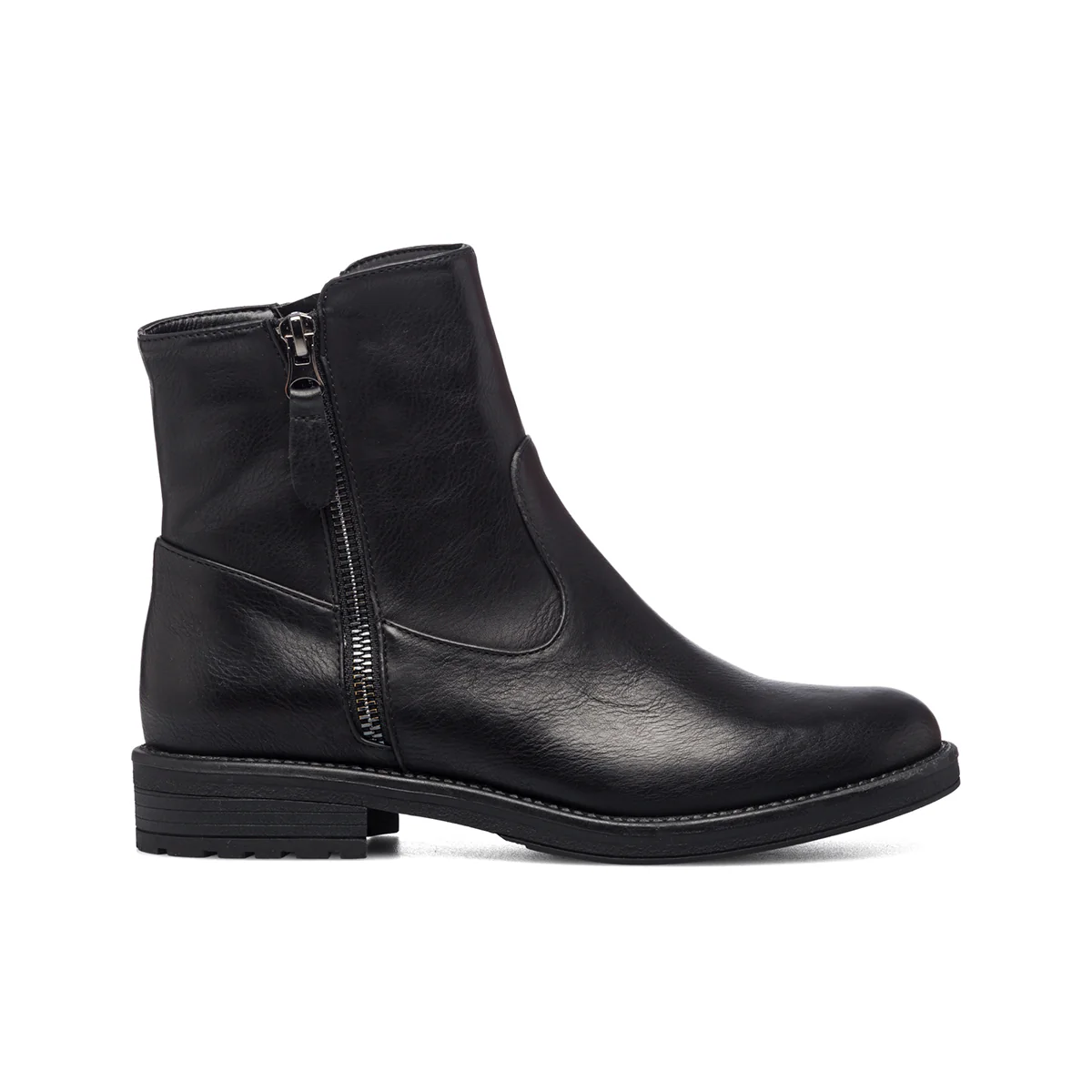 Stivaletti neri con zip laterali Swish Jeans