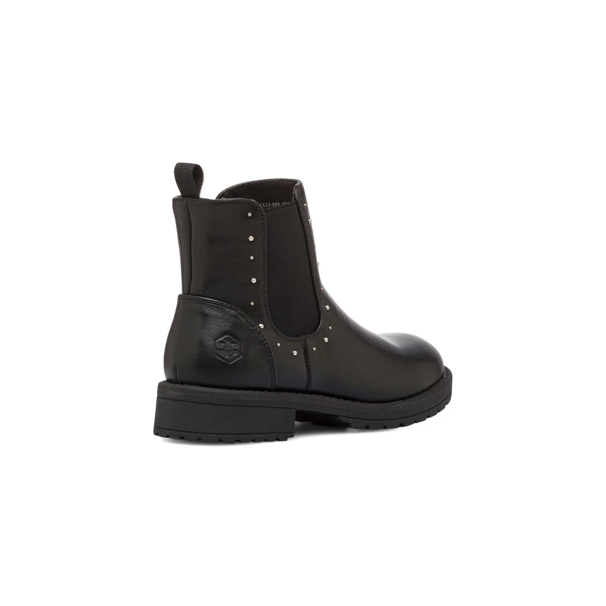 Stivaletti neri da bambina con inserto elastico Lumberjack Sweet - Image 3