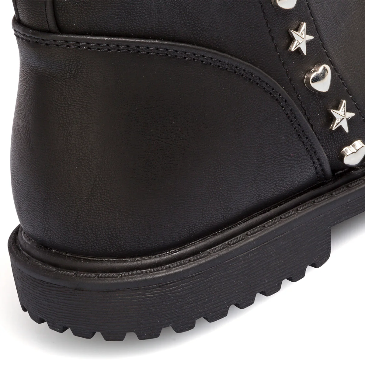 Stivaletti neri da bambina con stelle e cuoricini Le scarpe di Alice - Image 8