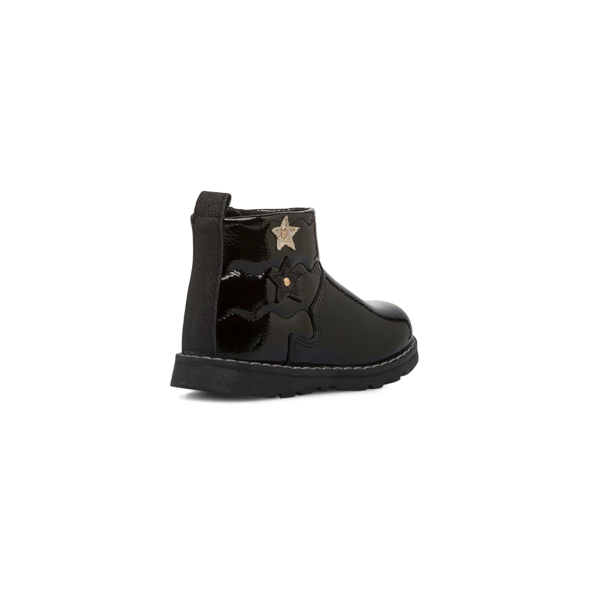 Stivaletti neri da bambina con zip e glitter Chicco Fondy - Image 6