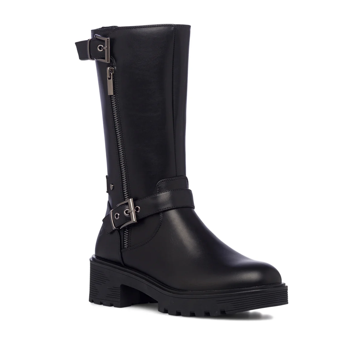 Stivaletti neri da donna con cinturini Lumberjack Ramone - Image 2