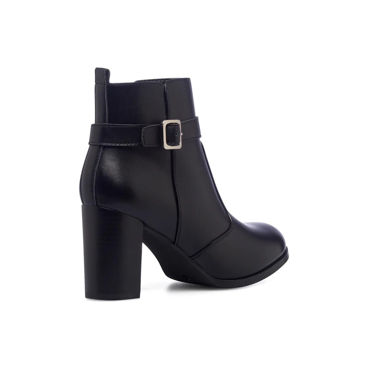 Stivaletti neri da donna con cinturino e tacco 8 cm Lora Ferres - Image 3