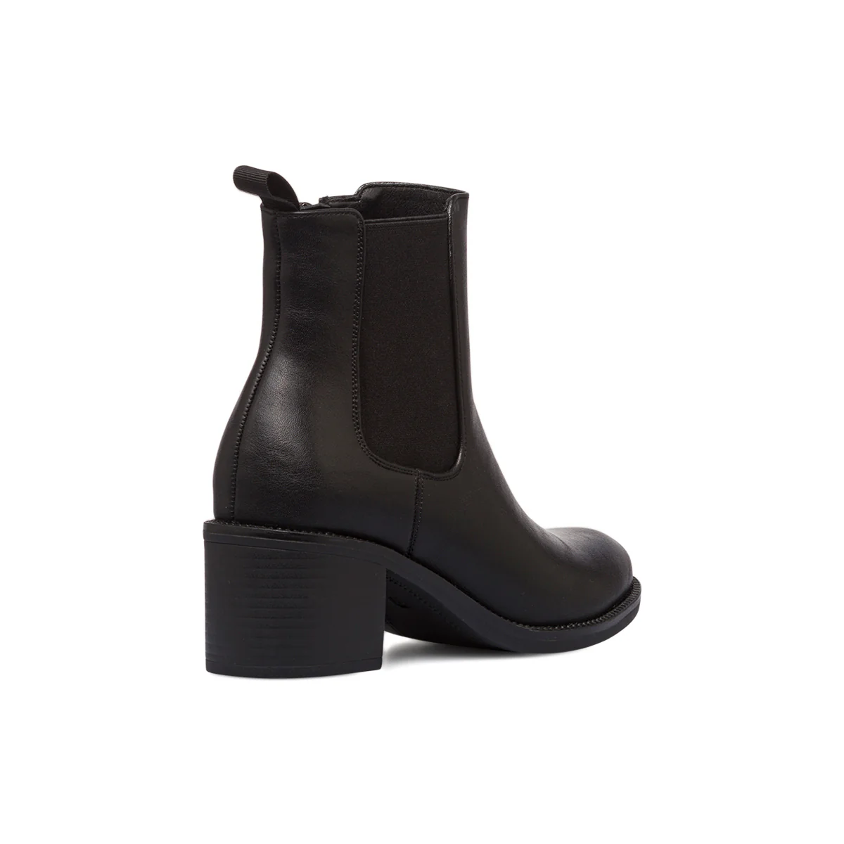 Stivaletti neri da donna con fascia elastica e tacco 6 cm Lora Ferres - Image 3