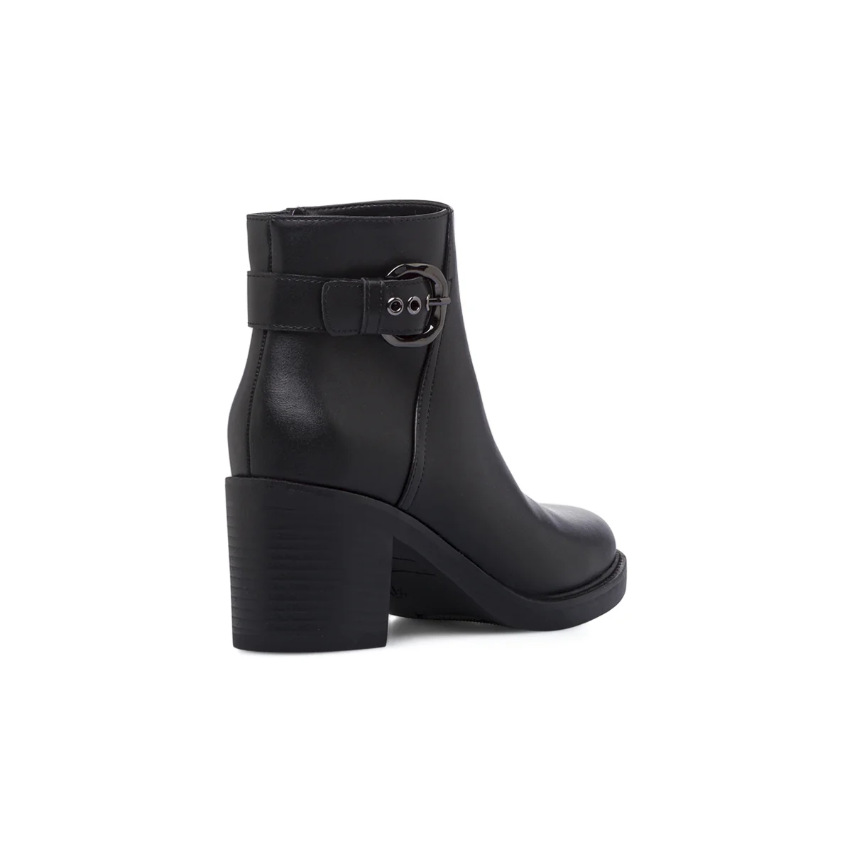 Stivaletti neri da Donna con fibbia e tacco 7 cm Lora Ferres - Image 3