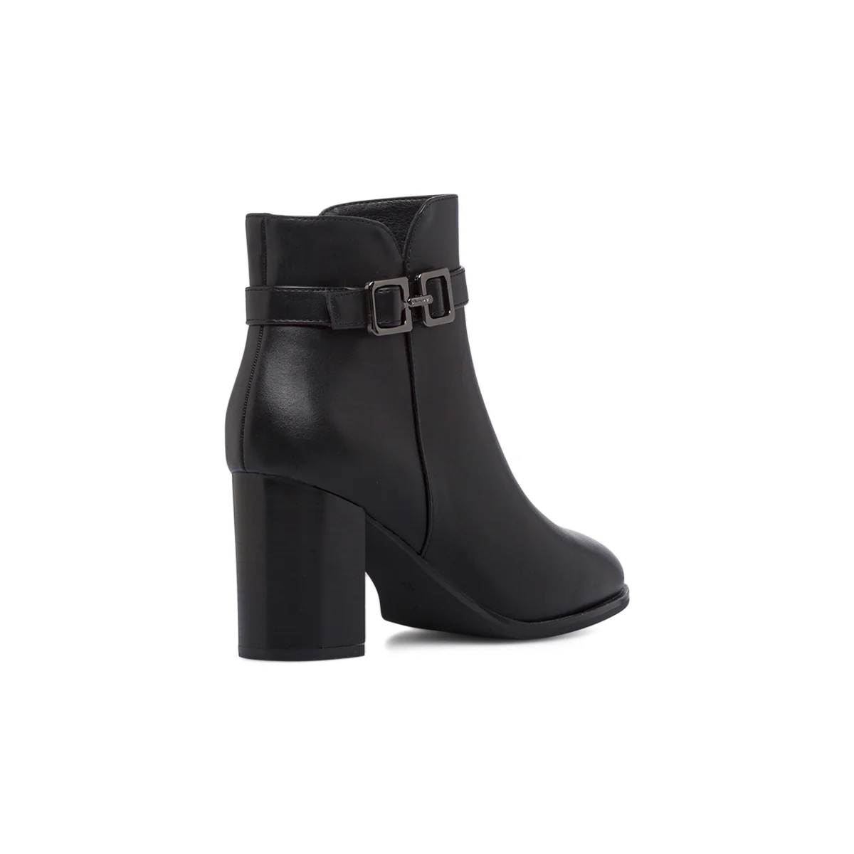 Stivaletti neri da Donna con fibbia e tacco 8 cm Lora Ferres - Image 6