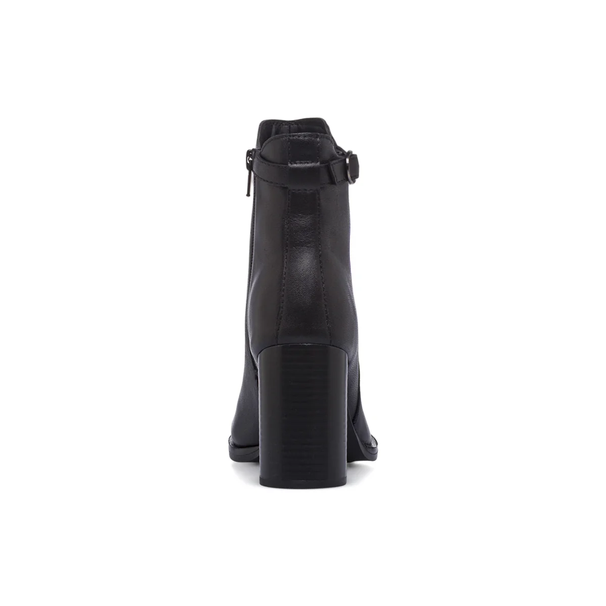 Stivaletti neri da Donna con fibbia e tacco 8 cm Primopiano - Image 4