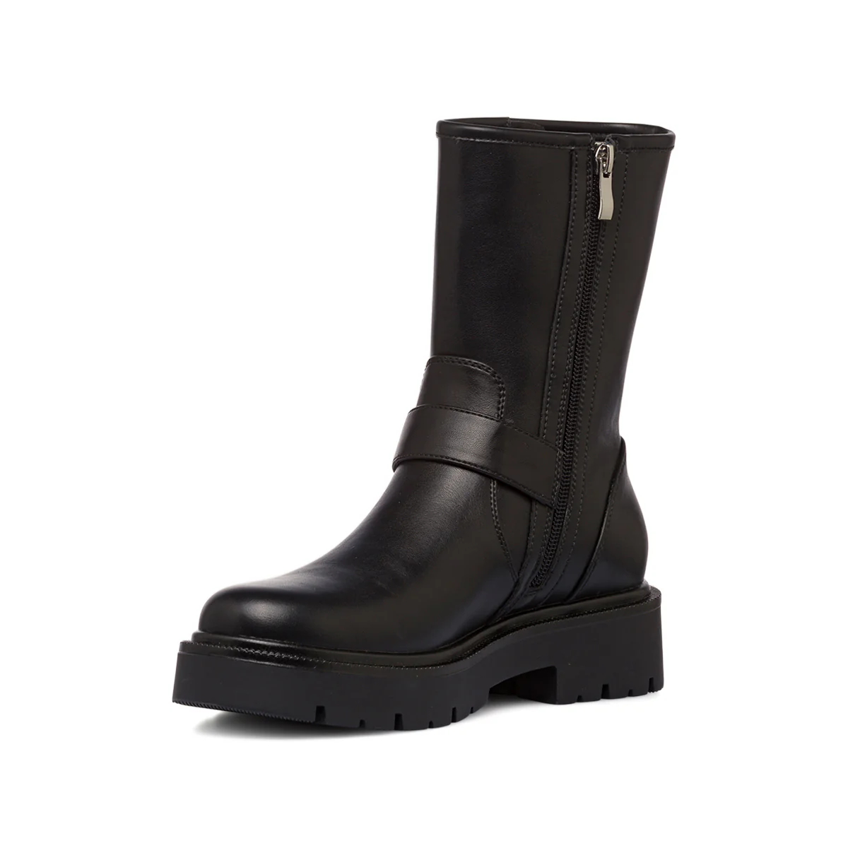 Stivaletti neri da Donna con fibbia Swish Jeans - Image 7