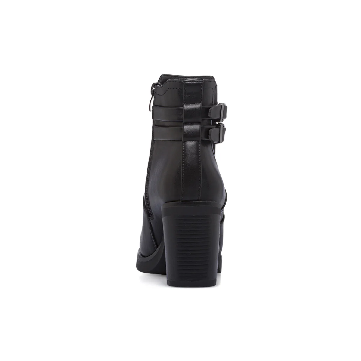 Stivaletti neri da Donna con fibbie e tacco 8,5 cm Lora Ferres - Image 7