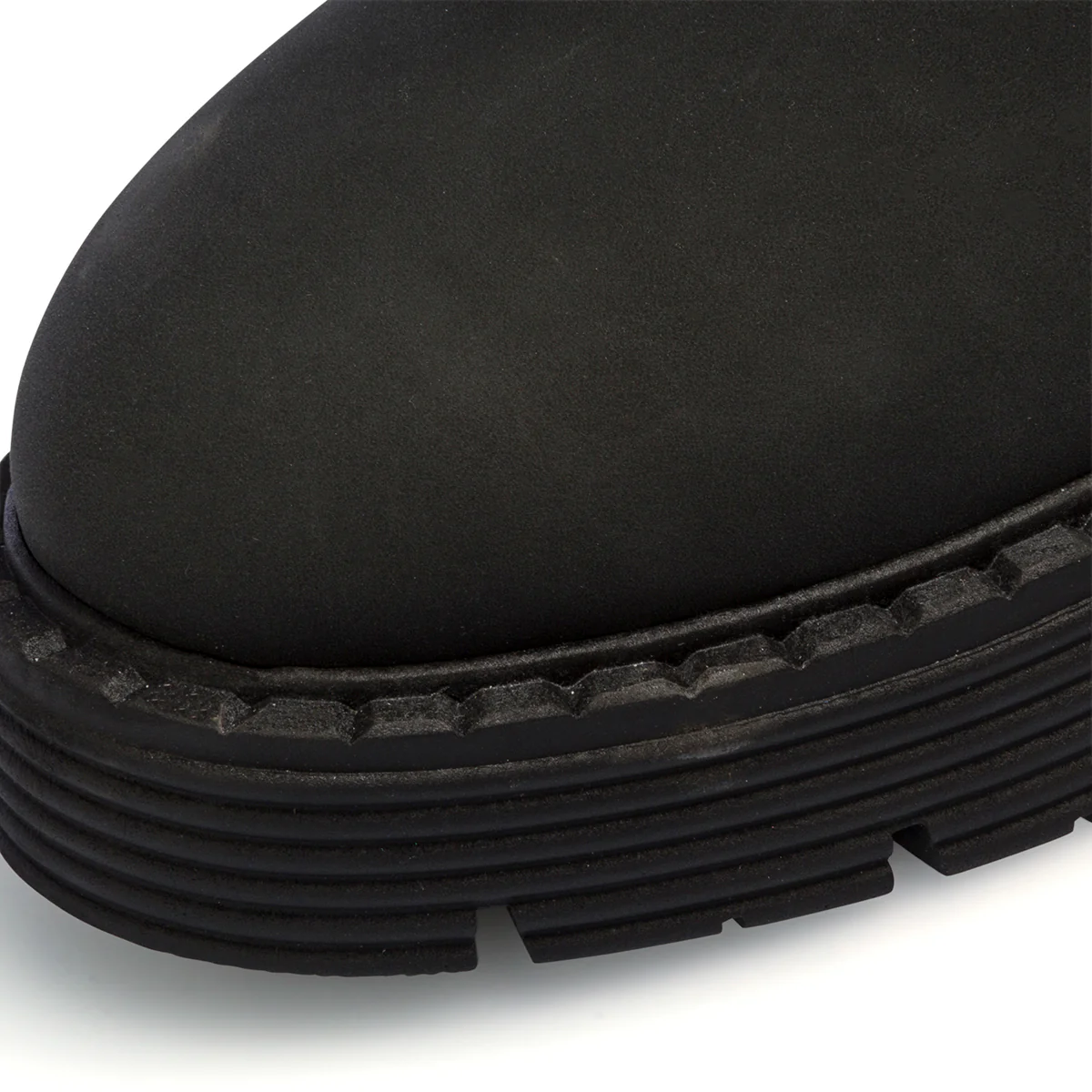 Stivaletti neri da donna con inserti elastici e tacco 6 cm Swish Jeans - Image 5