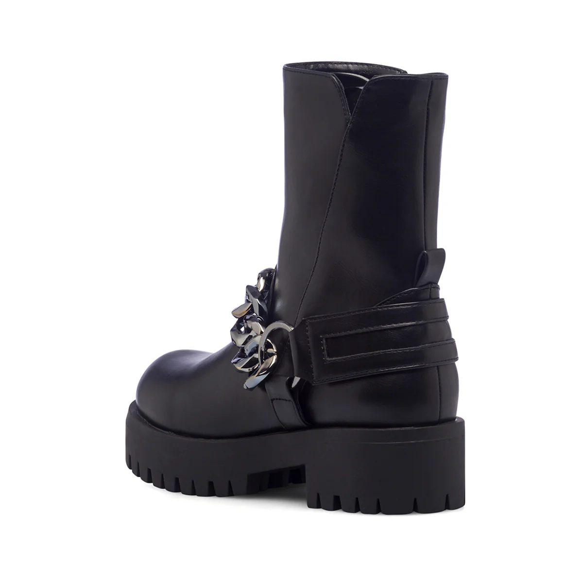 Stivaletti neri da donna con maxi-catena Swish Jeans - Image 13