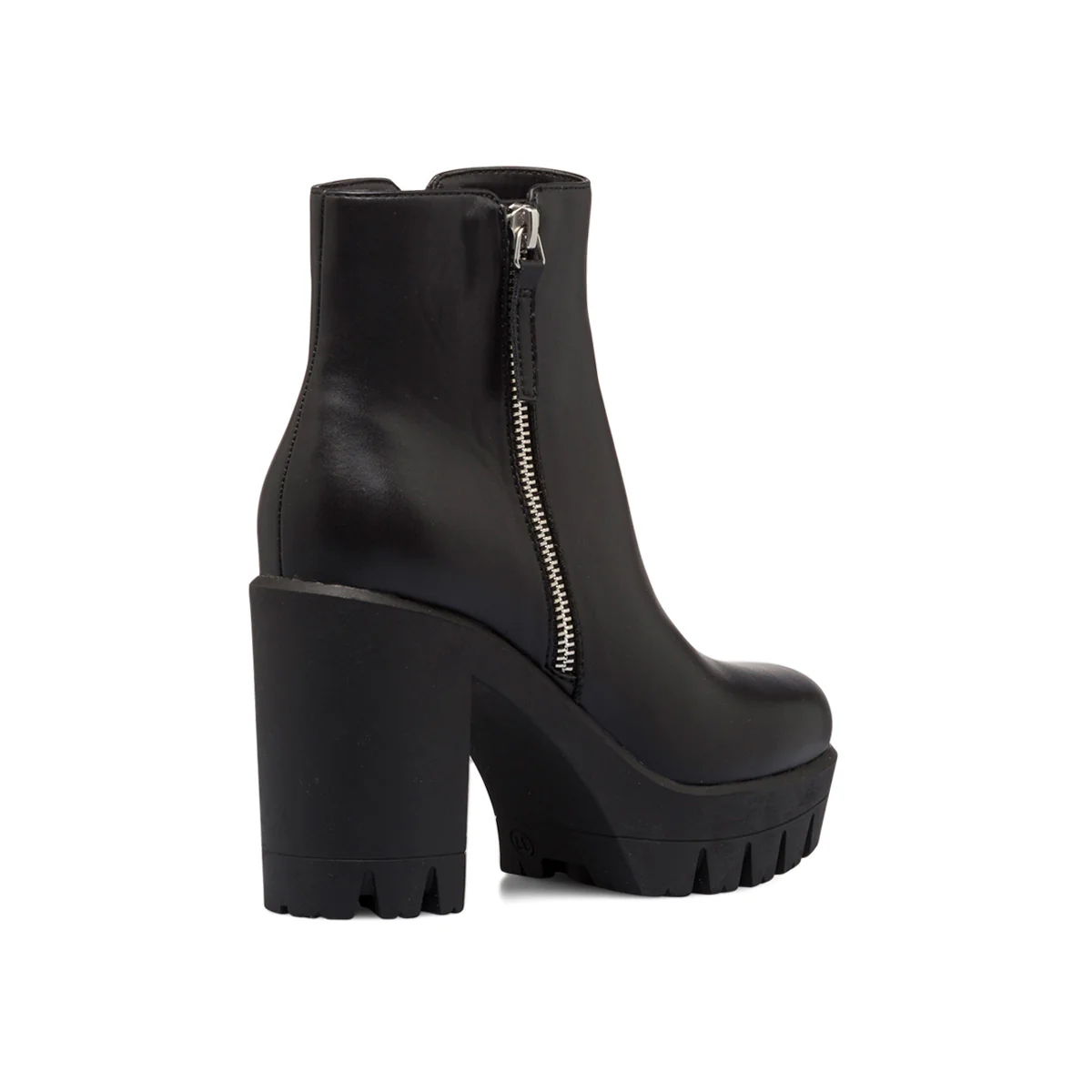 Stivaletti neri da donna con suola carrarmato e tacco 11 cm Lora Ferres - Image 3