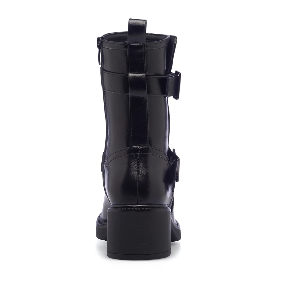 Stivaletti neri da donna con tacco 6 cm e cinturini Lora Ferres - Image 5
