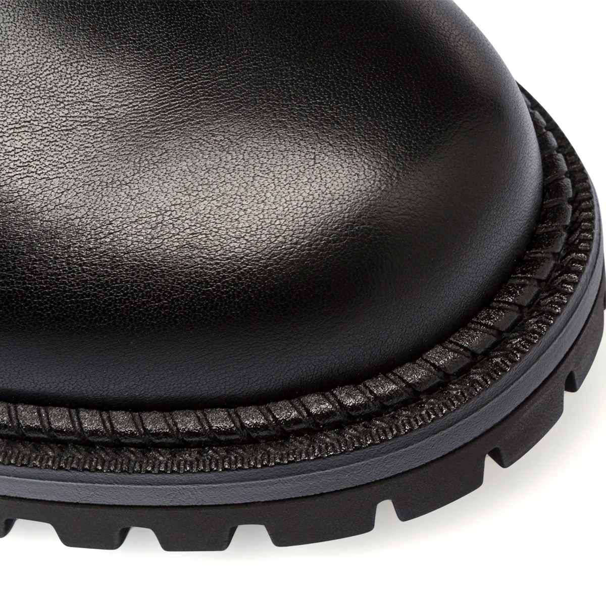 Stivaletti neri da donna con tacco 6 cm e fibbie Lora Ferres - Image 6