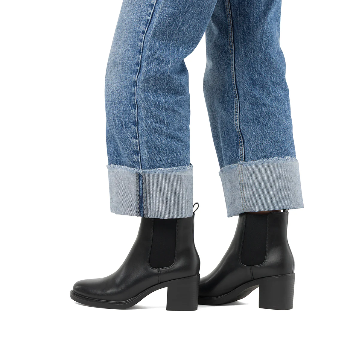 Stivaletti neri da Donna con tacco 6 cm Lora Ferres - Image 2
