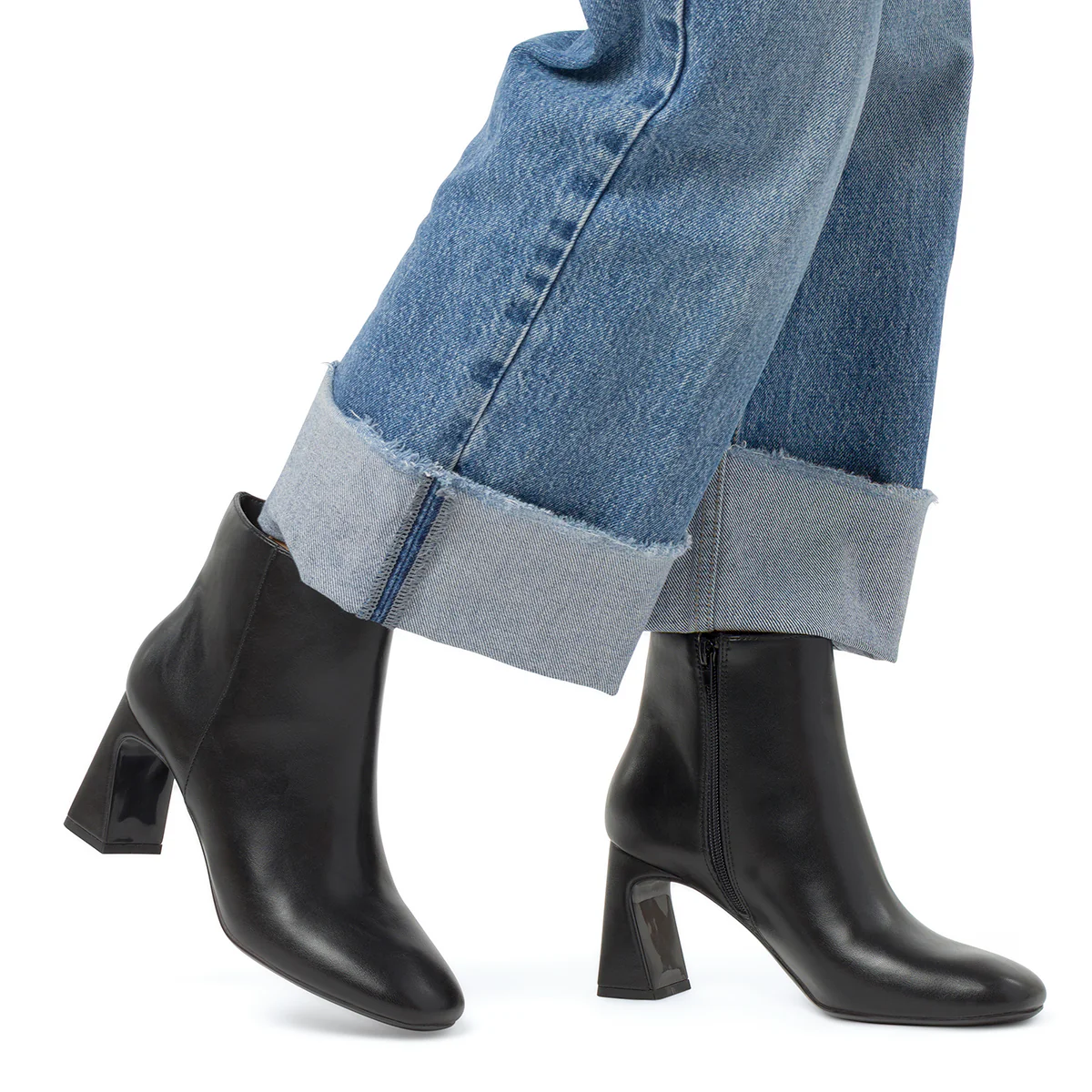 Stivaletti neri da Donna con tacco 7,5 cm Swish Jeans - Image 2