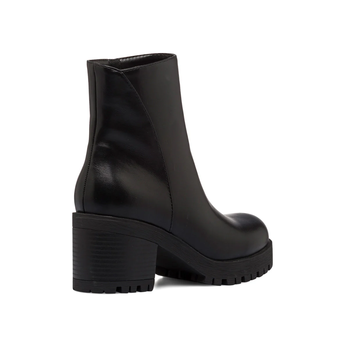 Stivaletti neri da donna con tacco 7 cm e zip Lora Ferres - Image 3
