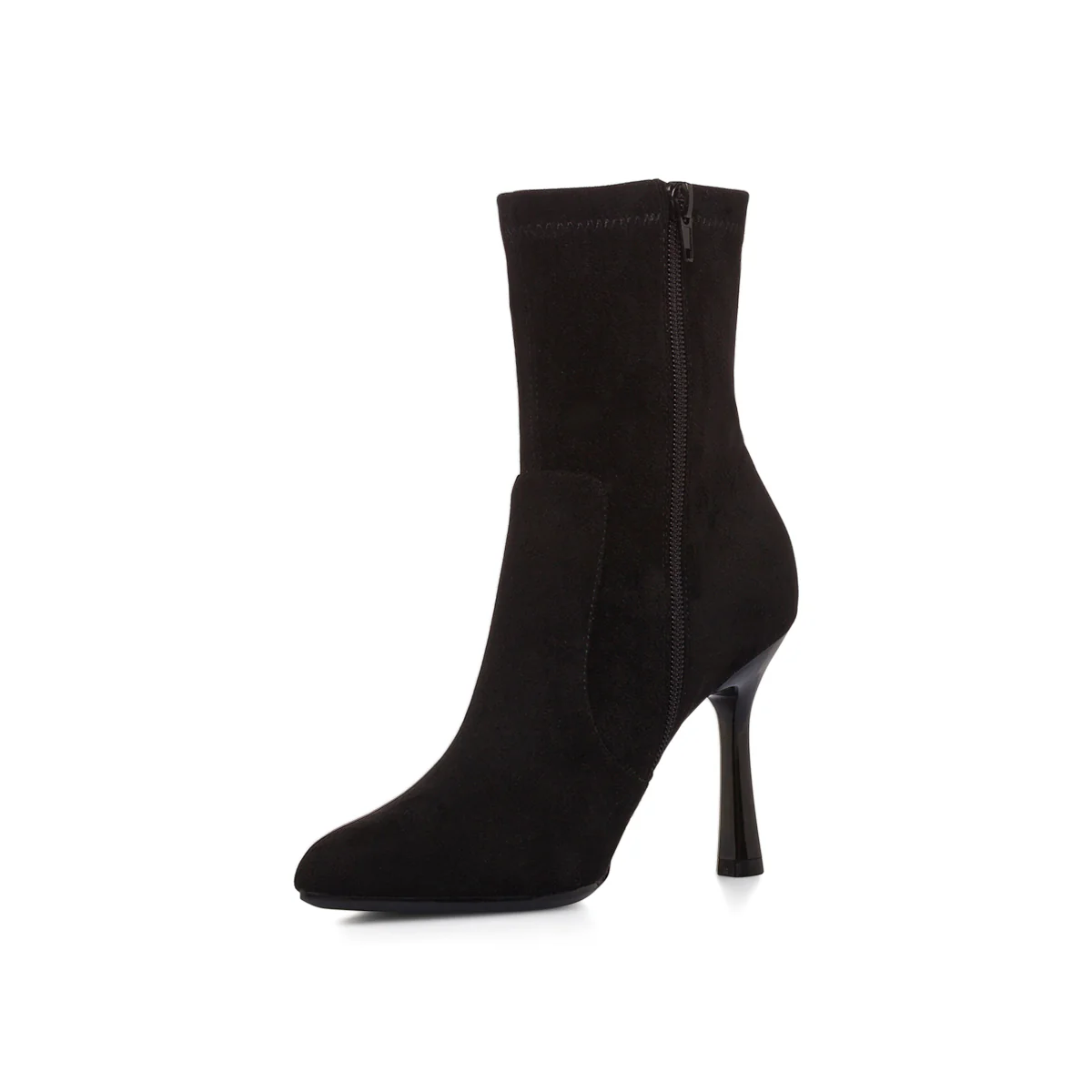 Stivaletti neri da Donna con tacco 8,5 cm  Lora Ferres - Image 8