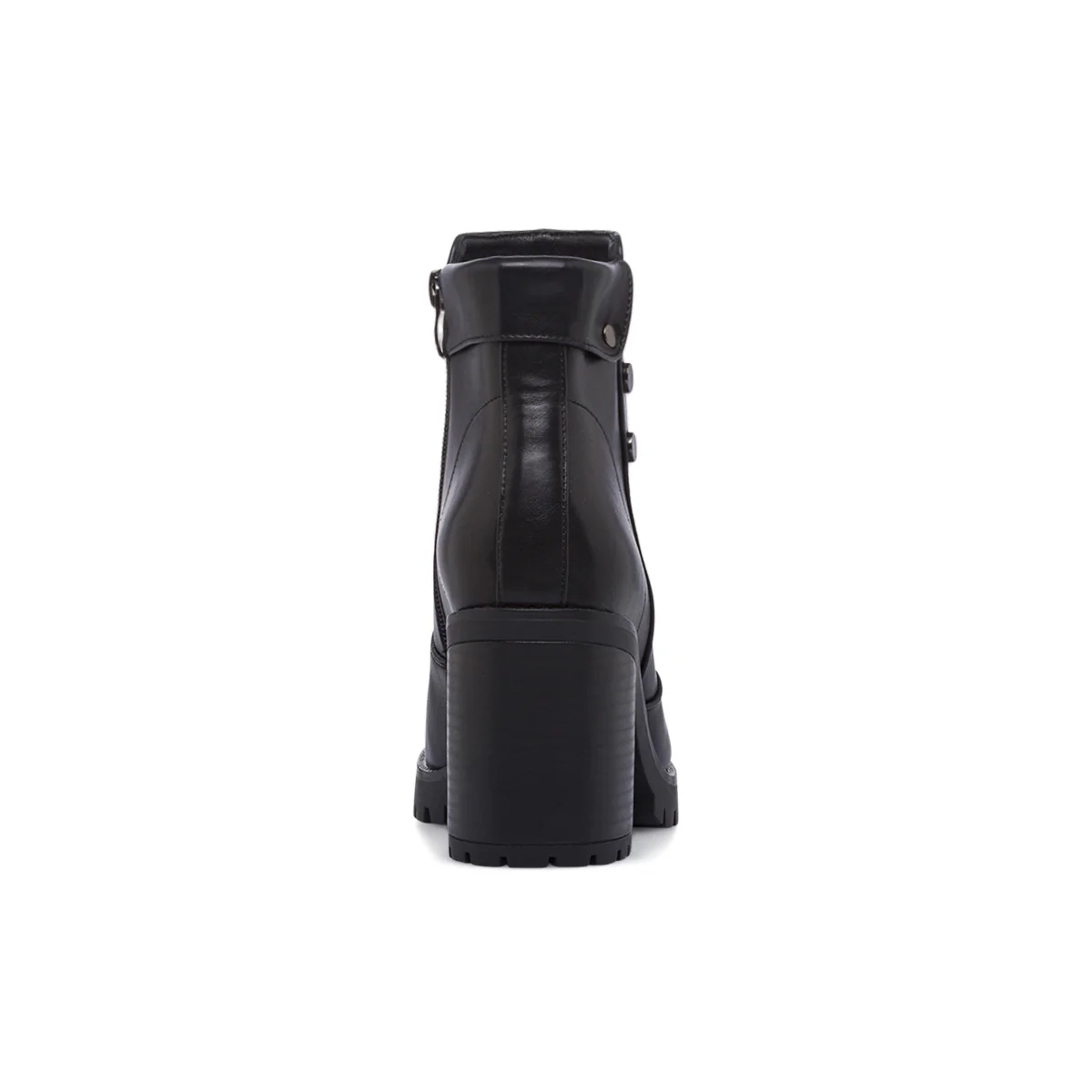 Stivaletti neri da Donna con tacco 8 cm e bottoni Lora Ferres - Image 4