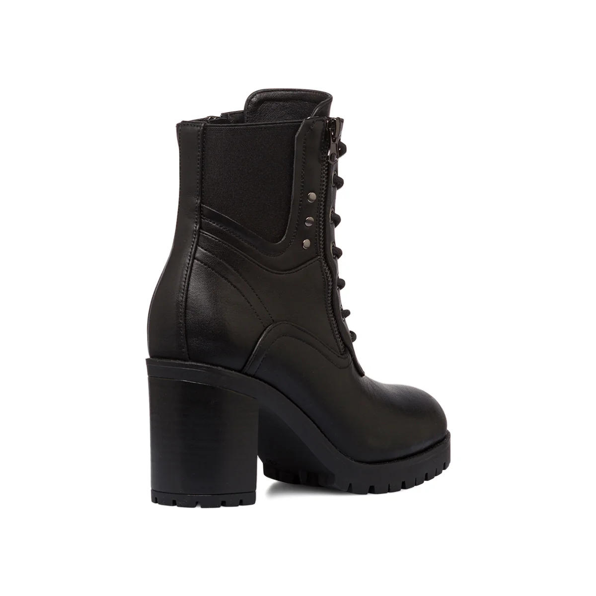 Stivaletti neri da Donna con tacco 8 cm Lora Ferres - Image 3
