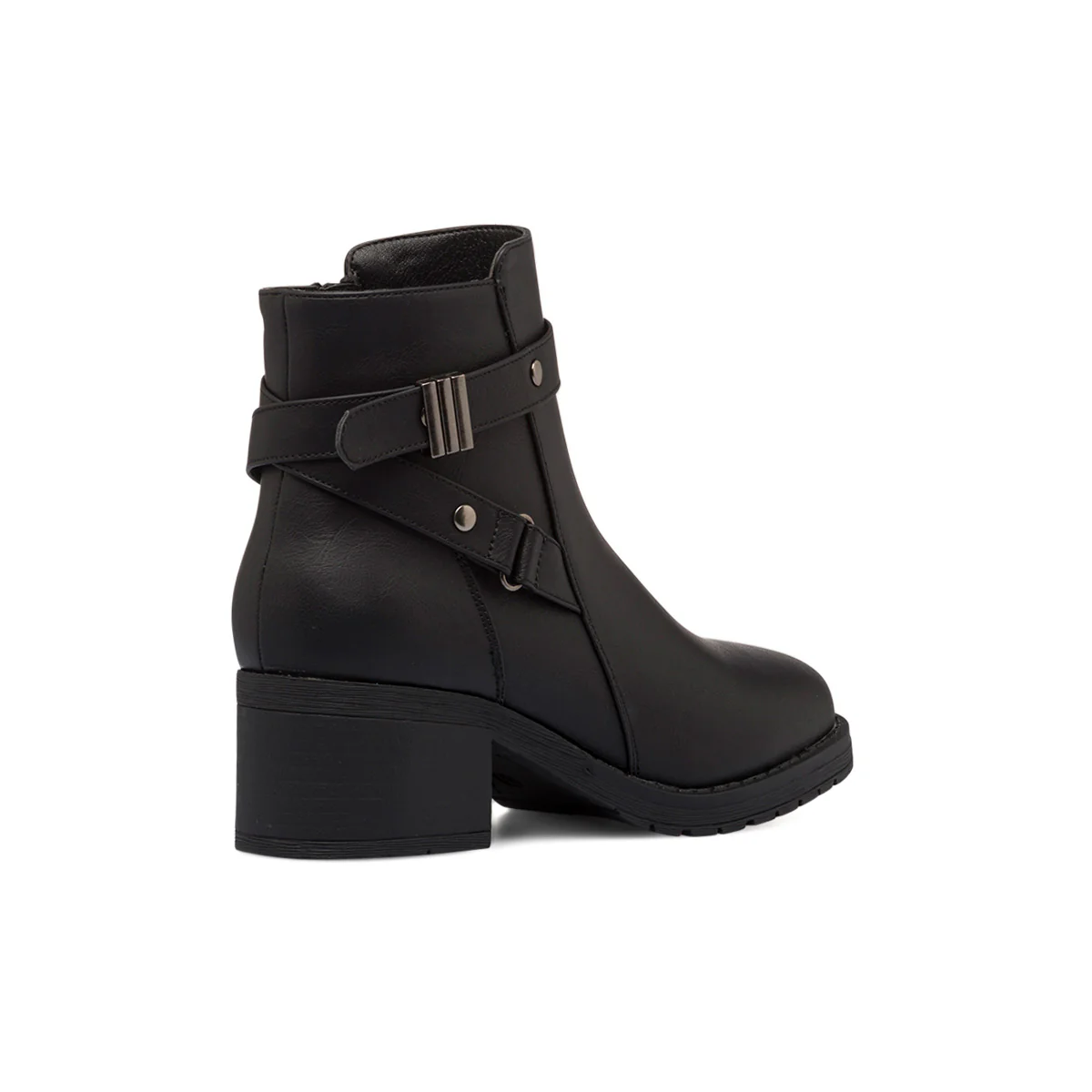 Stivaletti neri da donna con tacco a blocco 6 cm Lora Ferres - Image 3