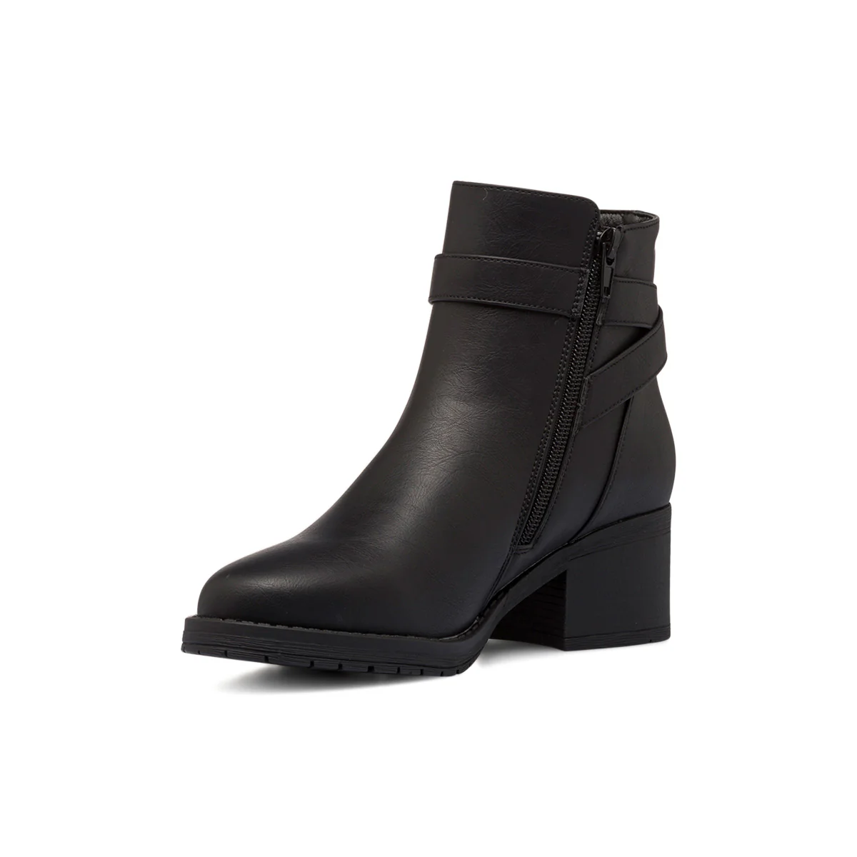 Stivaletti neri da donna con tacco a blocco 6 cm Lora Ferres - Image 4