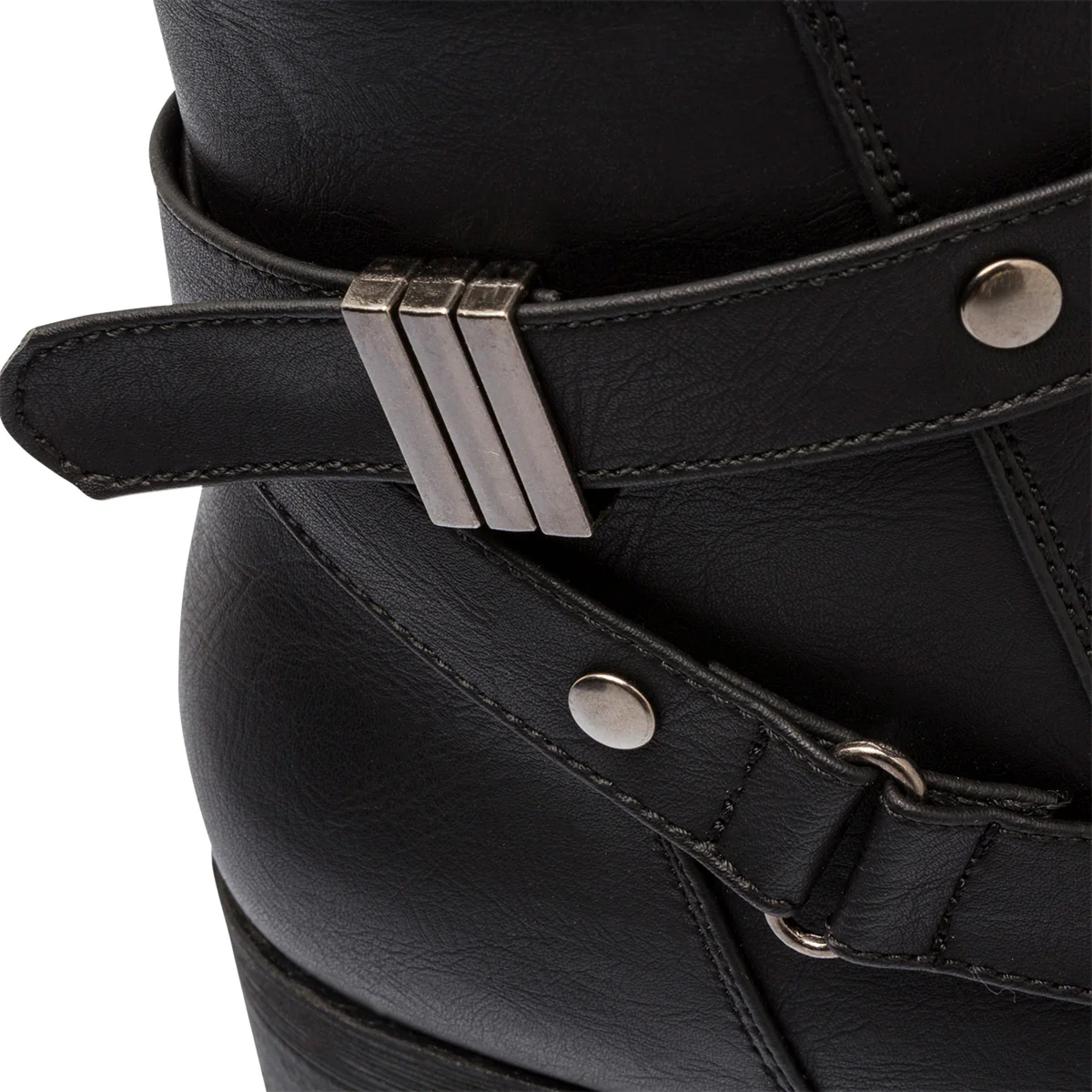 Stivaletti neri da donna con tacco a blocco 6 cm Lora Ferres - Image 6