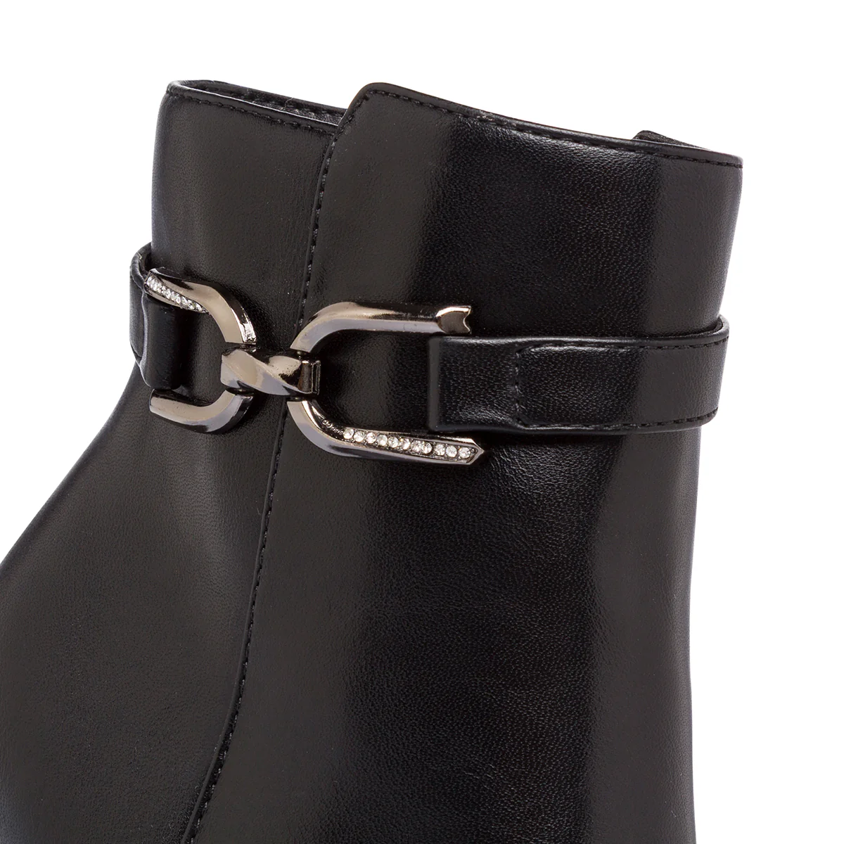 Stivaletti neri da Donna con tacco a colonna 10 cm Lora Ferres - Image 7