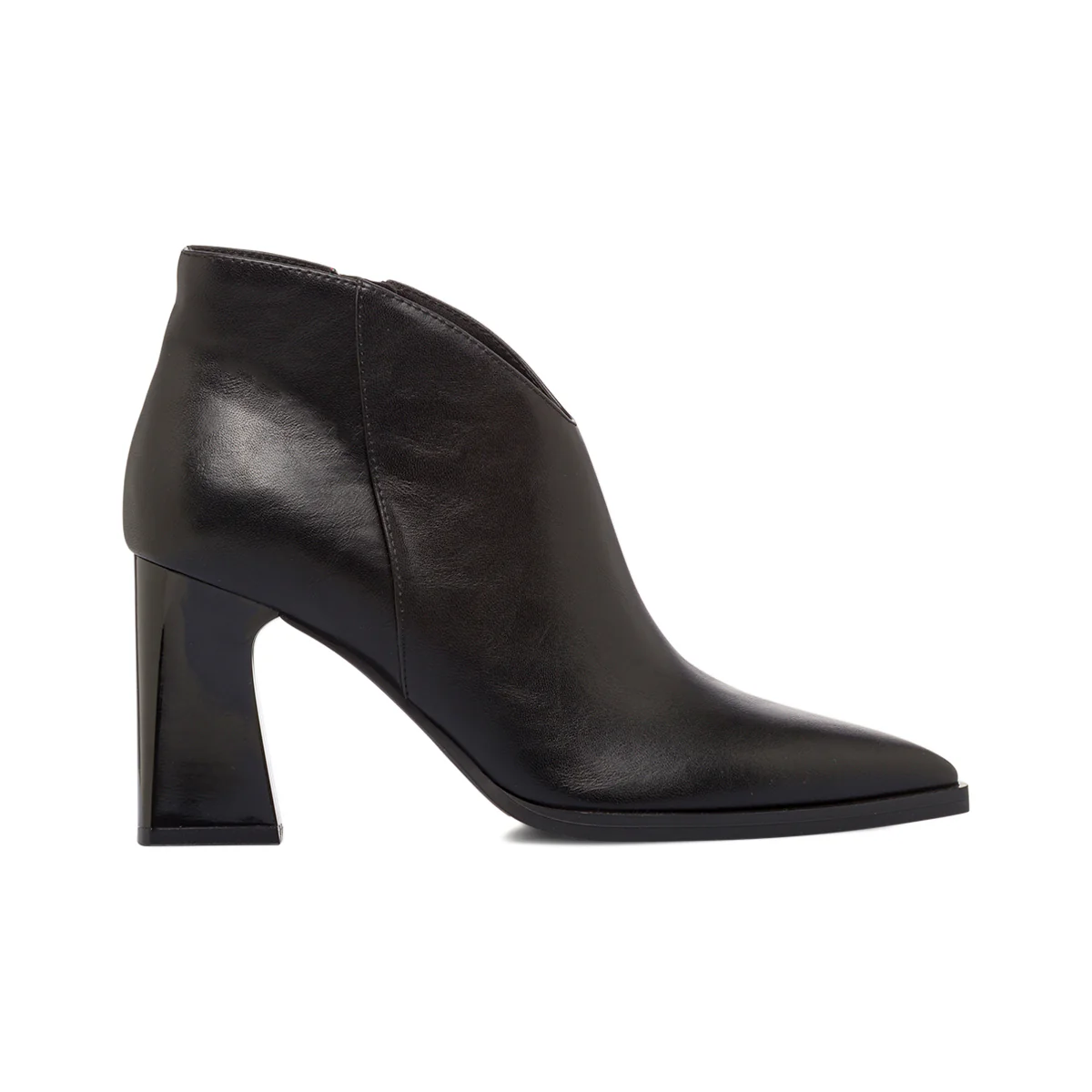 Stivaletti neri da Donna con tacco a colonna 8 cm Swish Jeans