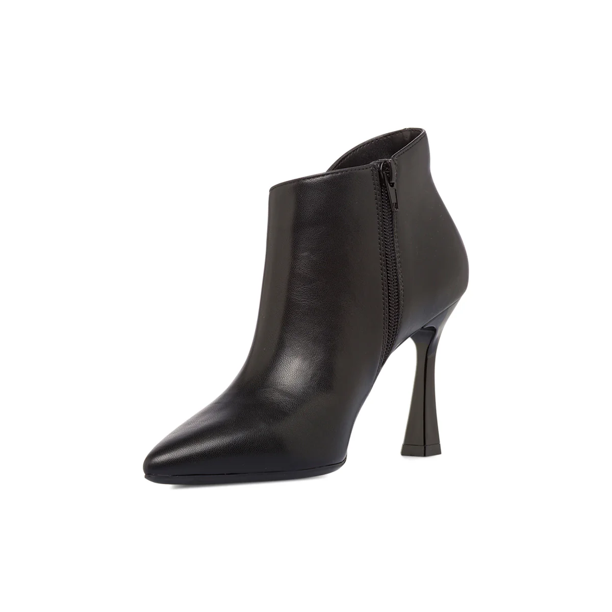 Stivaletti neri da Donna con tacco a spillo 9 cm Lora Ferres - Image 8