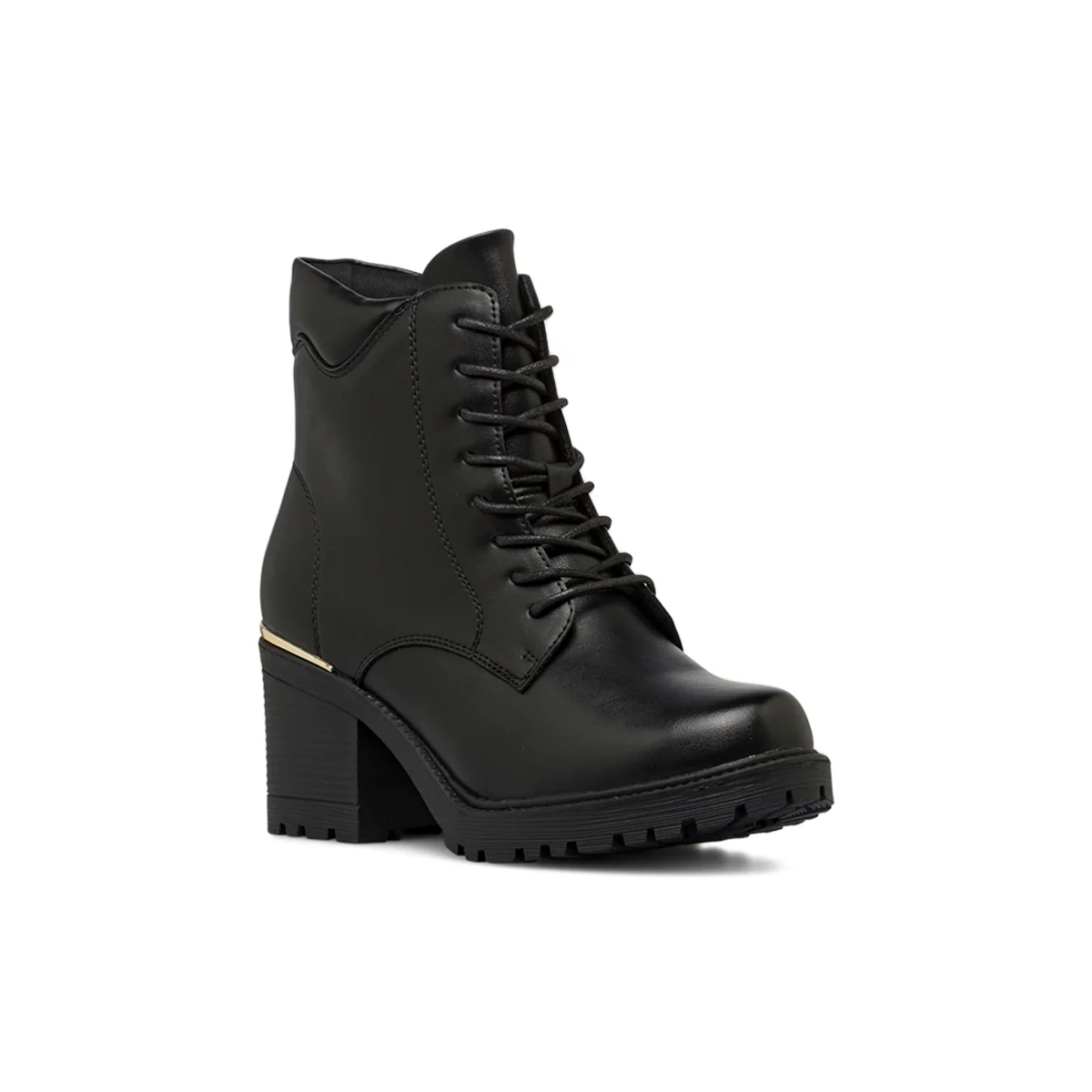 Stivaletti neri da Donna con tacco colonna 7 cm Lora Ferres - Image 3