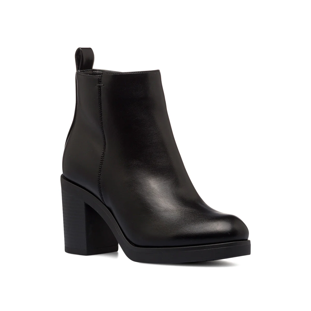 Stivaletti neri da donna con zip e tacco 8,5 cm Lora Ferres - Image 2